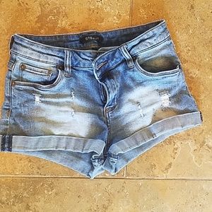 Juniors STS BLUE jean shorts